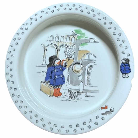 Coalport Other - 1983 Coalport Paddington Bear Plate – Vintage Collector Dish – Made in England